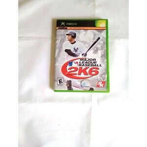 Xbox Live Major League Baseball 2K6 Complete With Manual